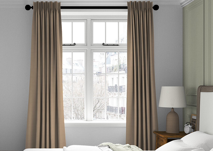 Windsor, Latte - Made to Measure Curtains - Image 3